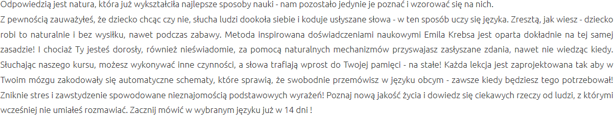 Efektywna Metoda Nauki Zielona Góra